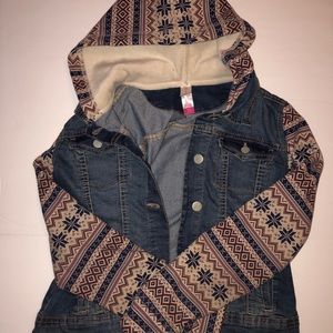 No boundaries junior denim jacket